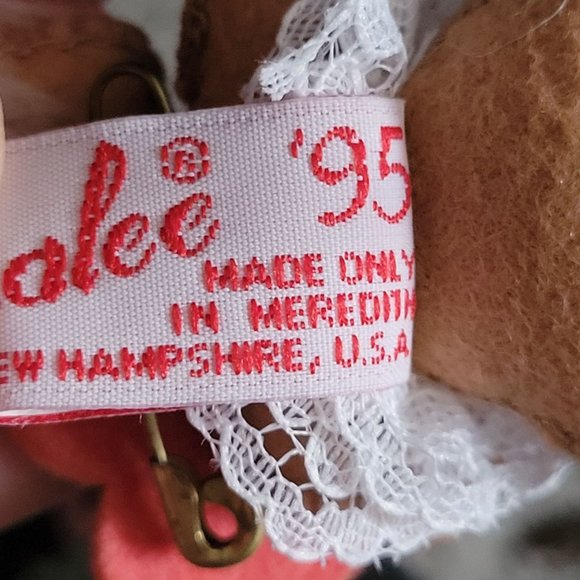 Tiny Annalee Dolls Valentine's Day Mouse Sweetheart Couple Mouse Couple c.1995 - Picture 7 of 8